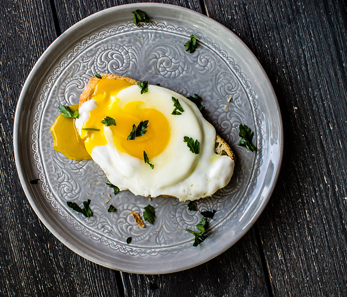 Breakfast How To Runny Egg